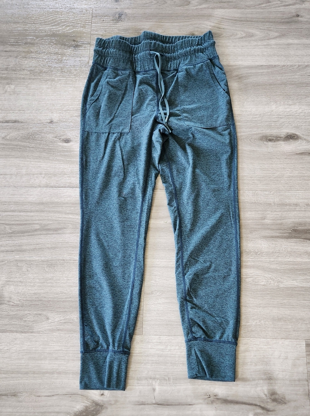 Yogalicious Jogger Pants Dark Green Spacedye Size Large